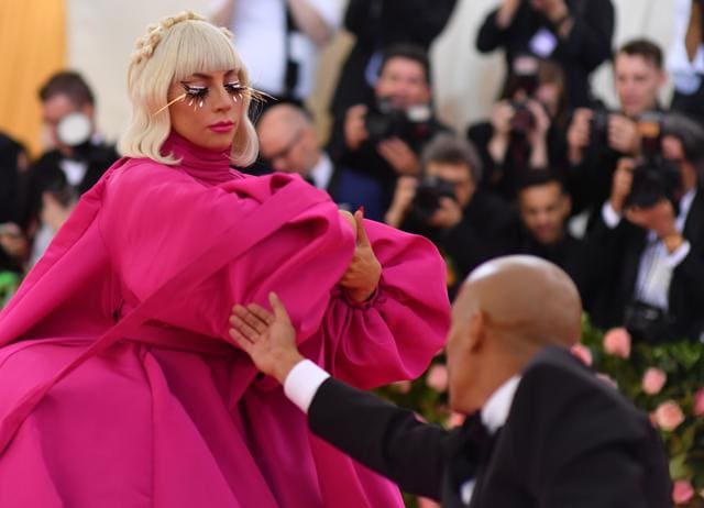 Singer/actress Lady Gaga arrives for the 2019 Met Gala. (AFP) Singer/actress Lady Gaga arrives for the 2019 Met Gala. (AFP)