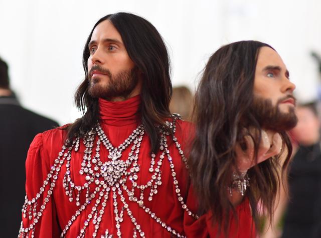 US actor Jared Leto arrives for the 2019 Met Gala. (AFP) US actor Jared Leto arrives for the 2019 Met Gala. (AFP)