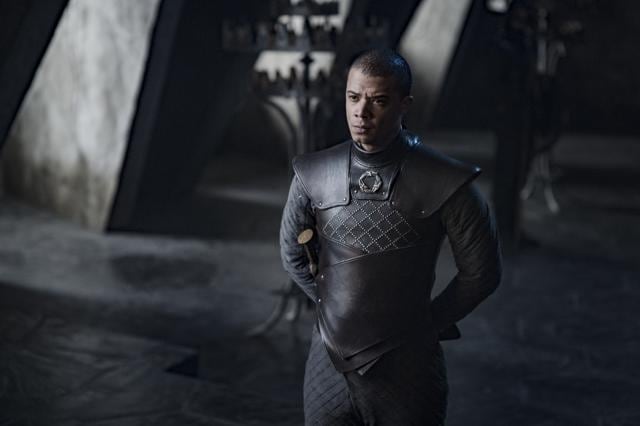 Grey Worm lost his beloved Missandei in the last episode. (Courtesy of HBO) Grey Worm lost his beloved Missandei in the last episode. (Courtesy of HBO)