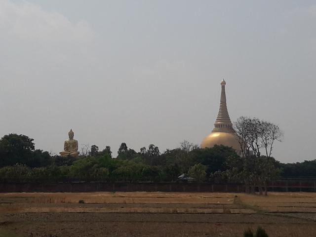 A Buddhist monument in Shravasti (HT Photo ) A Buddhist monument in Shravasti (HT Photo )