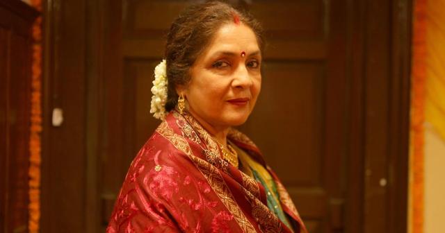 Neena Gupta as Priyamvada Kaushik in Badhaai Ho.