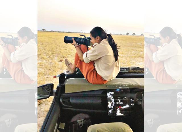 The writer captures the essence of Ranthambore on her camera (Isheta Salgaocar) The writer captures the essence of Ranthambore on her camera (Isheta Salgaocar)