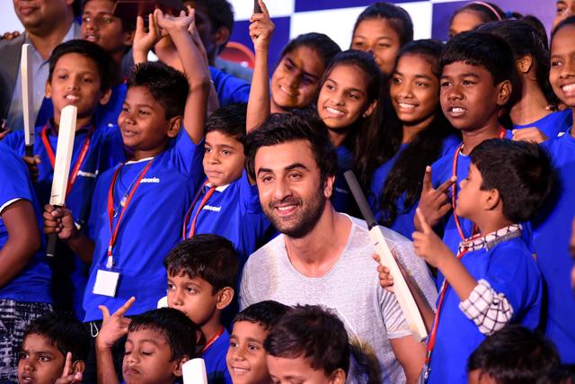 Indian Bollywood actor Ranbir Kapoor poses for photographs as he attends an event. (AFP) Indian Bollywood actor Ranbir Kapoor poses for photographs as he attends an event. (AFP)