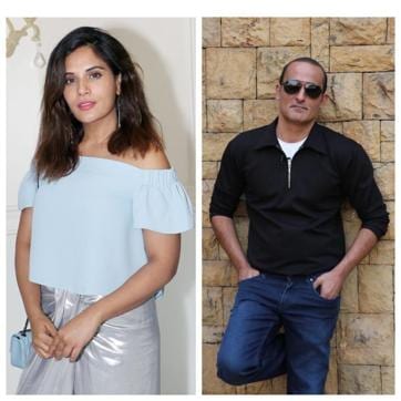 Actors Richa Chadha and Akshaye Khanna have an upcoming release titled Section 375. (Photos/Yogen Shah) Actors Richa Chadha and Akshaye Khanna have an upcoming release titled Section 375. (Photos/Yogen Shah)