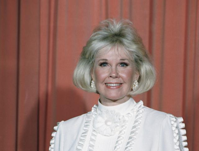 In this Jan. 28, 1989 file photo, actress and animal rights activist Doris Day poses for photos after receiving the Cecil B. DeMille Award she was presented with at the annual Golden Globe Awards ceremony in Los Angeles. (AP) In this Jan. 28, 1989 file photo, actress and animal rights activist Doris Day poses for photos after receiving the Cecil B. DeMille Award she was presented with at the annual Golden Globe Awards ceremony in Los Angeles. (AP)