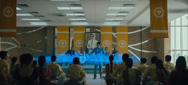 Leila shows a digitally advanced dystopia where the ‘pure’ are separated from the ‘impure’.