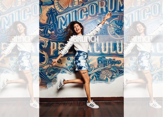 Top and skirt, Koovs; shoes, Adidas (Shivamm Paathak) Top and skirt, Koovs; shoes, Adidas (Shivamm Paathak)