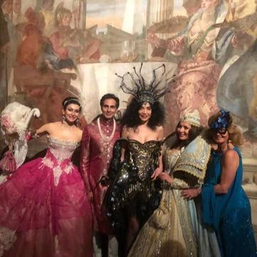 Shalini Passi and Amir Jaffer at Dior’s Tiepolo Ball in Venice this Saturday.