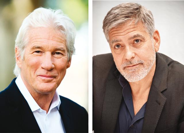 The original poster boy of the ‘silver fox’ brigade was Richard Gere and the mantle has passed on to George Clooney (Getty Images) The original poster boy of the ‘silver fox’ brigade was Richard Gere and the mantle has passed on to George Clooney (Getty Images)