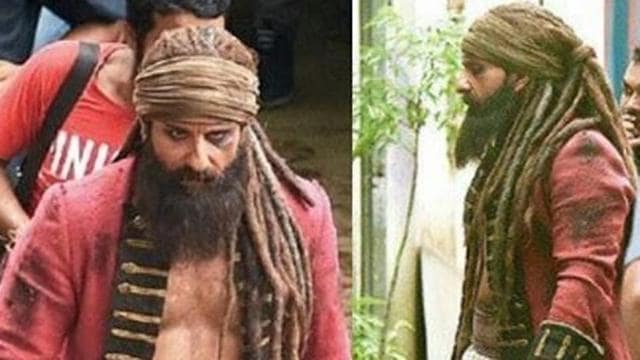Saif Ali Khan in leaked stills from Laal Kaptaan.