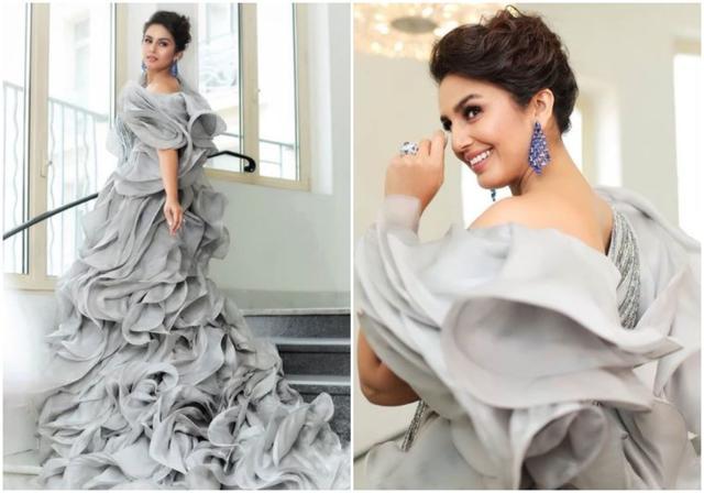 Huma Qureshi at Cannes on Sunday. Huma Qureshi at Cannes on Sunday.