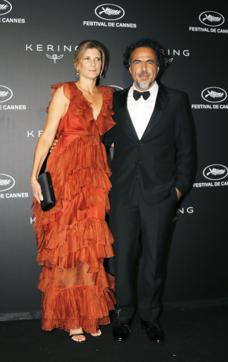 Director Alejandro Gonzalez Inarritu, Jury President of the 72nd Cannes Film Festival, and his wife Maria Eladia Hagerman pose. (REUTERS) Director Alejandro Gonzalez Inarritu, Jury President of the 72nd Cannes Film Festival, and his wife Maria Eladia Hagerman pose. (REUTERS)