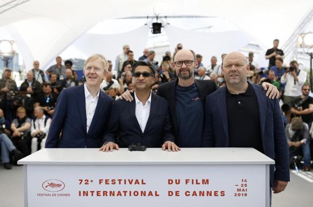 Photocall for the documentary film Diego Maradona; director Asif Kapadia, Chris King and producer James Gay-Rees pose. Photocall for the documentary film Diego Maradona; director Asif Kapadia, Chris King and producer James Gay-Rees pose.