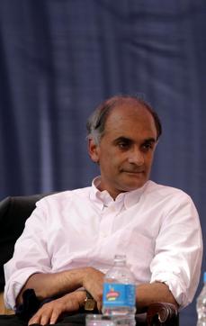 Pico Iyer at the Jaipur Literature Festival in 2013. (M Zhazo/Hindustan Times) Pico Iyer at the Jaipur Literature Festival in 2013. (M Zhazo/Hindustan Times)