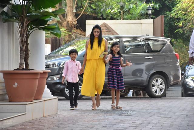 Guests arrive for Viaan’s birthday party. (Varinder Chawla) Guests arrive for Viaan’s birthday party. (Varinder Chawla)