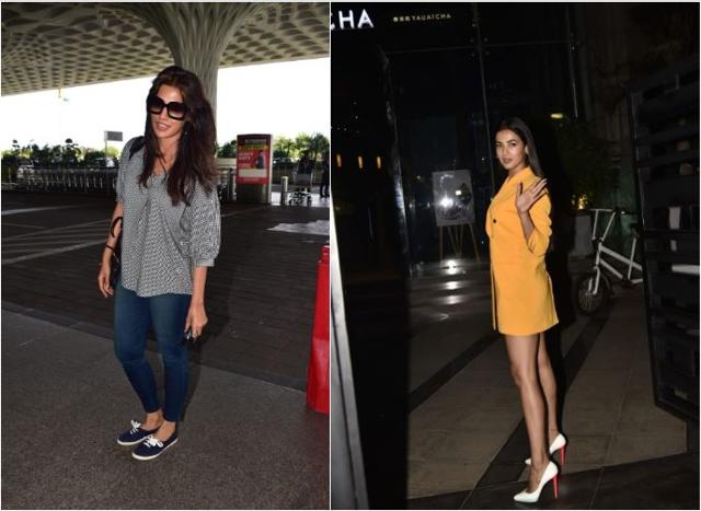 Chitrangada Singh and Sonal Chauhan spotted in Mumbai. (Varinder Chawla)