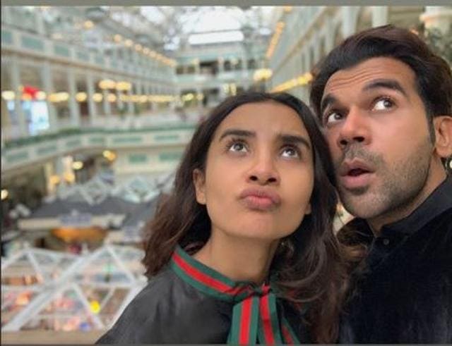 Rajkummar Rao and Patralekhaa shared a selfie from London.
