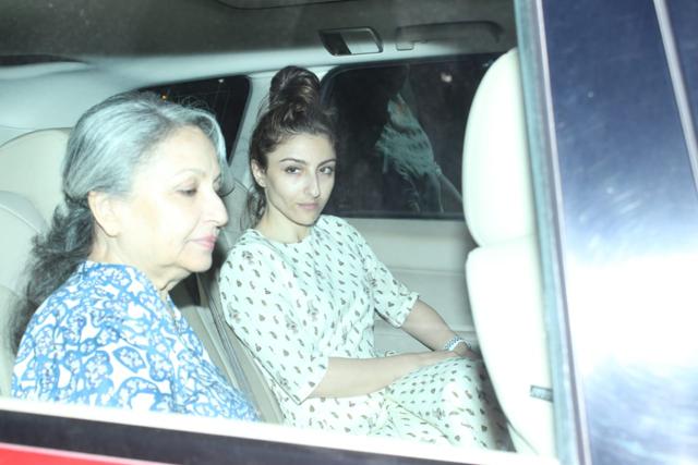 Soha Ali Khan with mother Sharmila Tagore. Soha Ali Khan with mother Sharmila Tagore.
