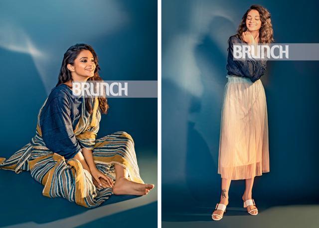 (Blouse and sari, Anavila; Blouse, Anavila; skirt, H&M; footwear, H&M) (Shivamm Paathak) (Blouse and sari, Anavila; Blouse, Anavila; skirt, H&M; footwear, H&M) (Shivamm Paathak)
