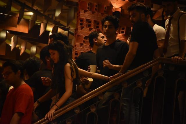Aryan Khan with friends. Aryan Khan with friends.