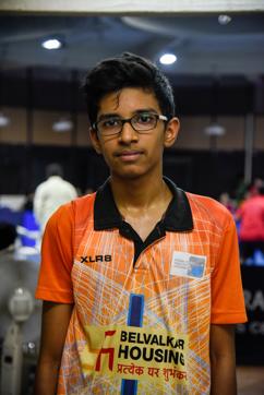Aarush Galpalli lost to Aryan Panse (not in pic) in the u-21 final in Pune on Monday. (SANKET WANKHADE/HT) Aarush Galpalli lost to Aryan Panse (not in pic) in the u-21 final in Pune on Monday. (SANKET WANKHADE/HT)