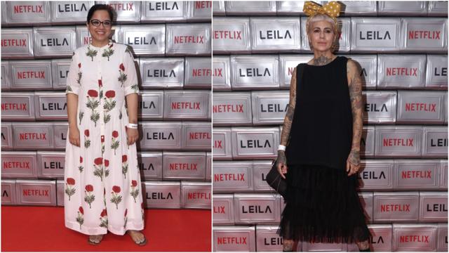 Tanuja Chandra and Sapna Bhavnani at Leila premiere. (Varinder Chawla) Tanuja Chandra and Sapna Bhavnani at Leila premiere. (Varinder Chawla)