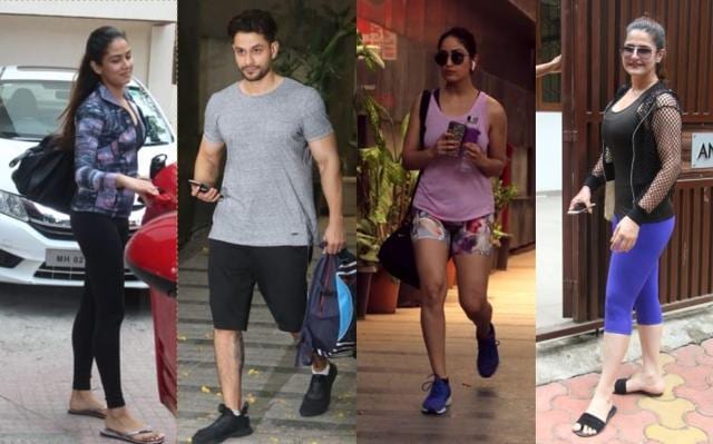 Mira Rajput, Kunal Kemmu, Yami Gautam and Zareen Khan spotted in Mumbai. (Varinder Chawla)