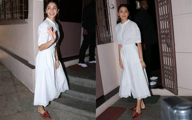 Anushka Sharma spotted in Mumbai on Friday. (Varinder Chawla) Anushka Sharma spotted in Mumbai on Friday. (Varinder Chawla)