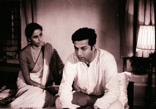 Smita Patil and Girish Karnad. (Film History Pics)