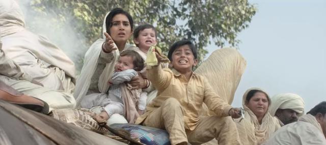 Sonali Kulkarni in a still from Bharat.