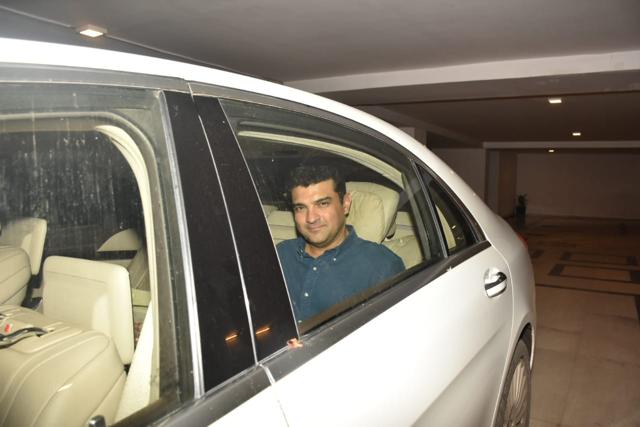Siddharth Roy Kapur at the party. Siddharth Roy Kapur at the party.