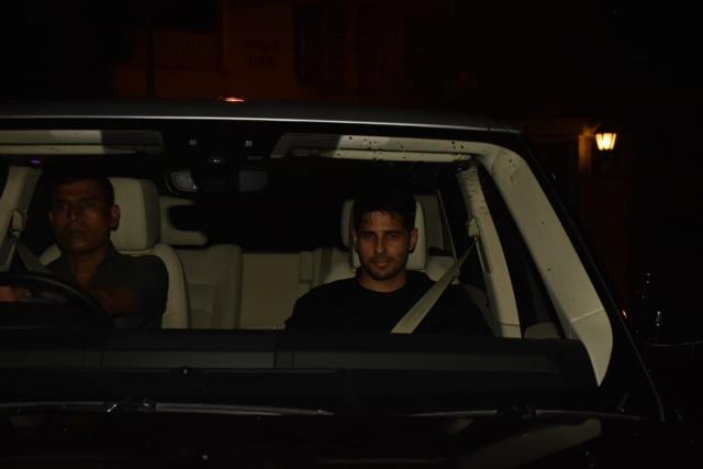 Sidharth Malhotra at the party. Sidharth Malhotra at the party.