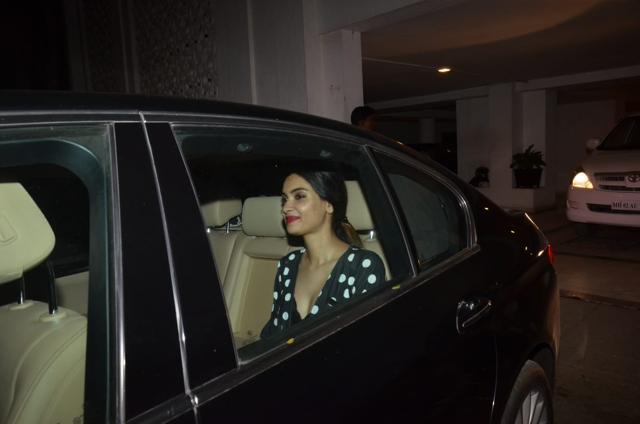 Diana Penty at the party. Diana Penty at the party.