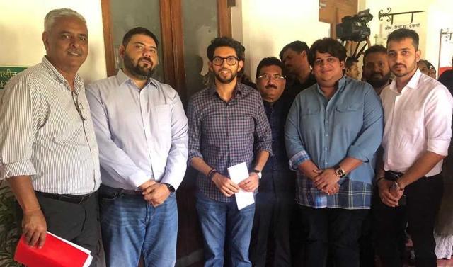 NRAI members with Aaditya Thackeray. NRAI members with Aaditya Thackeray.