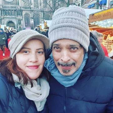 Bikram Vicckey Goswami and Sandra Steppe. Bikram Vicckey Goswami and Sandra Steppe.