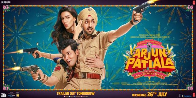 Arjun Patiala poster. Arjun Patiala poster.
