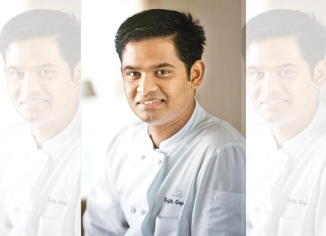 Chef Srijith Gopinath calls his food Cal-Indian because it has Californian influences