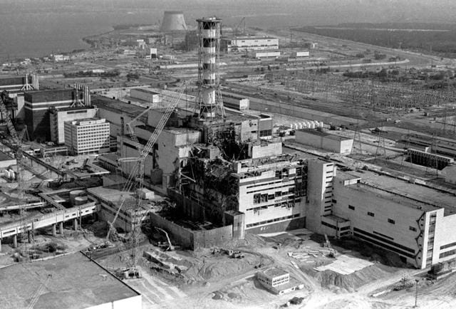 Areal view of the Chernobyl nuclear power plant's fourth reactor. REUTERS/Files (REUTERS) Areal view of the Chernobyl nuclear power plant's fourth reactor. REUTERS/Files (REUTERS)