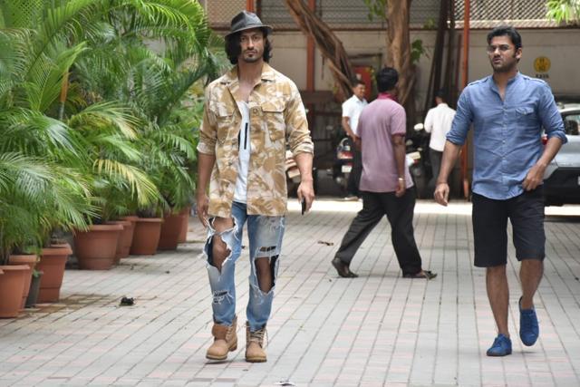 Vidyut Jammwal at a dubbing studio. (Varinder Chawla) Vidyut Jammwal at a dubbing studio. (Varinder Chawla)