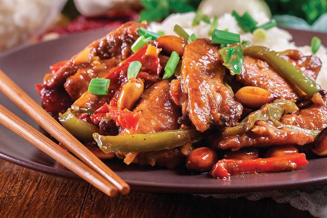 Kung pao chicken, with the blend of sweetness and hotness, is the most famous Sichuan dish in the world (Shutterstock) Kung pao chicken, with the blend of sweetness and hotness, is the most famous Sichuan dish in the world (Shutterstock)