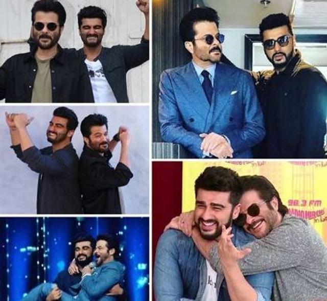 Anil Kapoor wrote a special birthday message on Instagram along with a collage of his and Arjun Kapoor’s pictures. (Instagram)