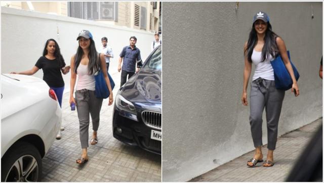 Kiara Advani spotted after gym.