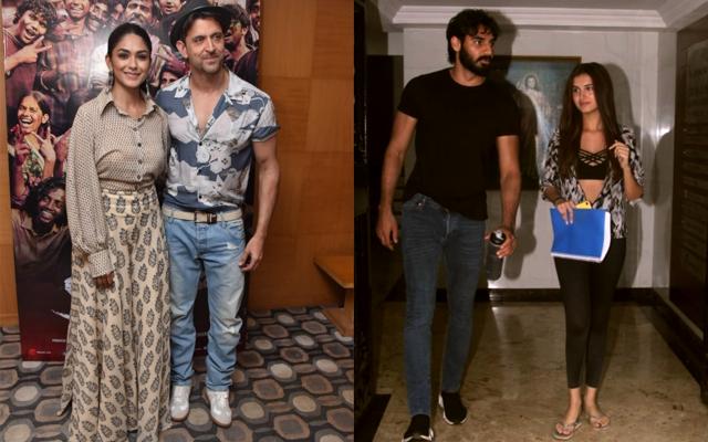Hrithik Roshan and Mrunal Thakur during Super 30 interviews and Ahan Shetty spotted with Tara Sutaria in Mumbai. (Varinder Chawla) Hrithik Roshan and Mrunal Thakur during Super 30 interviews and Ahan Shetty spotted with Tara Sutaria in Mumbai. (Varinder Chawla)