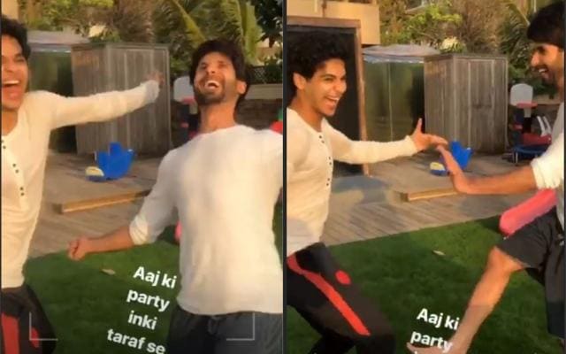 Ishaan Khatter and Shahid Kapoor celebrate Kabir Singh’s success. Ishaan Khatter and Shahid Kapoor celebrate Kabir Singh’s success.