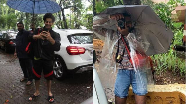Ishaan Khatter clicks a pic of a photographer.