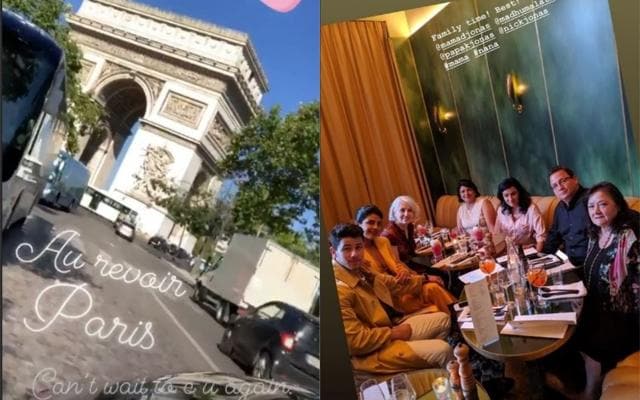 Priyanka Chopra shared pictures from her time in Paris on her Instagram stories. Priyanka Chopra shared pictures from her time in Paris on her Instagram stories.