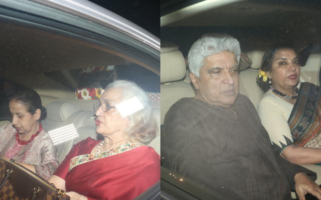 Asha Parekh, Javed Akhtar and Shabana Azmi at Malaal screening. (Varinder Chawla) Asha Parekh, Javed Akhtar and Shabana Azmi at Malaal screening. (Varinder Chawla)