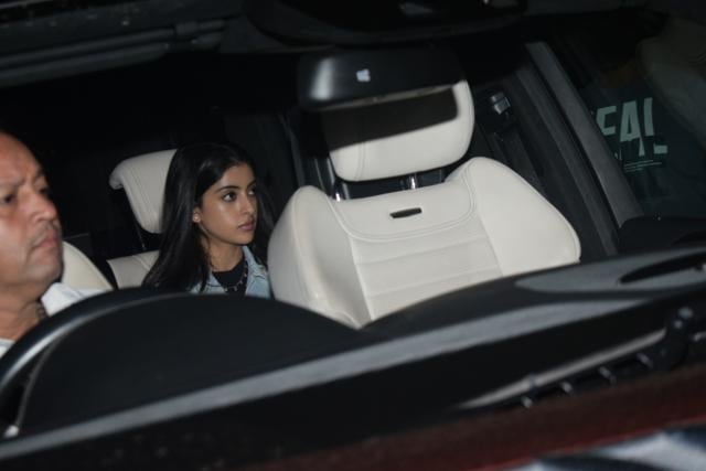 Navya Naveli Nanda at Malaal screening. (Varinder Chawla)