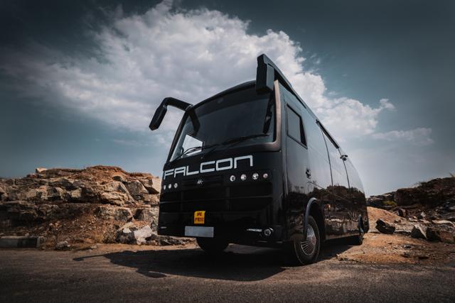 Allu Arjun tweeted fresh pictures of his vanity van. Allu Arjun tweeted fresh pictures of his vanity van.