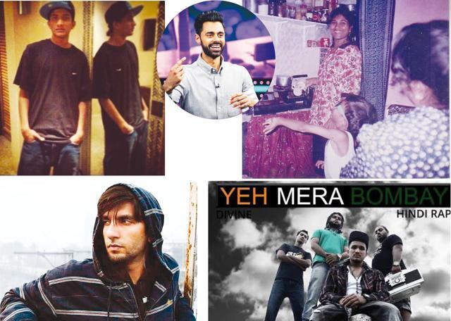 (Clockwise from top left) Divine from his earlier days as a budding rapper; Little Divine with his mom (smiling) at his home; Yeh Mera Bombay was Divine’s first song in Hindi; Ranveer Singh’s character in Gully Boy was inspired by the rapper (Clockwise from top left) Divine from his earlier days as a budding rapper; Little Divine with his mom (smiling) at his home; Yeh Mera Bombay was Divine’s first song in Hindi; Ranveer Singh’s character in Gully Boy was inspired by the rapper